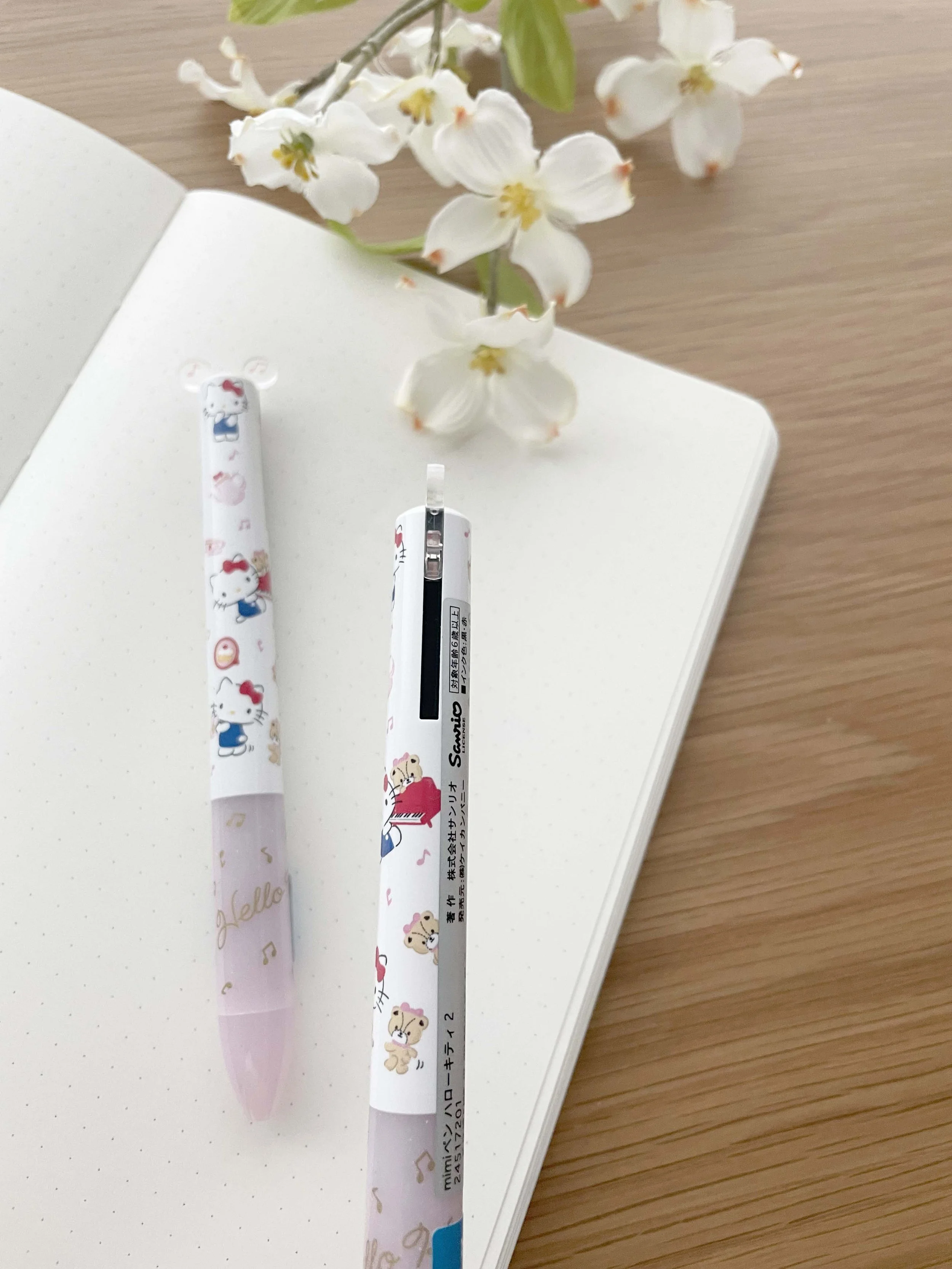 ハローキティ mimiペン サンリオ ハローキティ 4色ボールペン シャープ